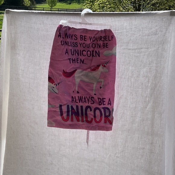 Other - Pink Unicorn Graphic Towel - "Always Be a Unicorn"
